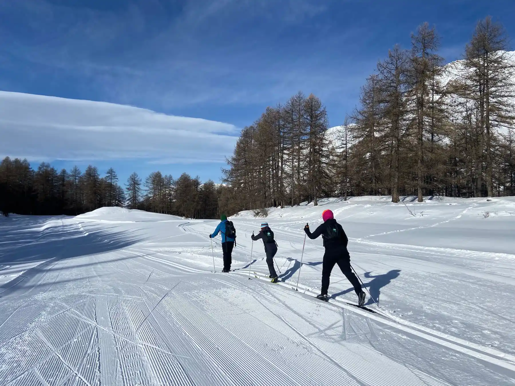 cross country skiing in crevoux in french alps.webp